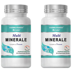 Pachet Multiminerale 90cps + 30cps COSMOPHARM