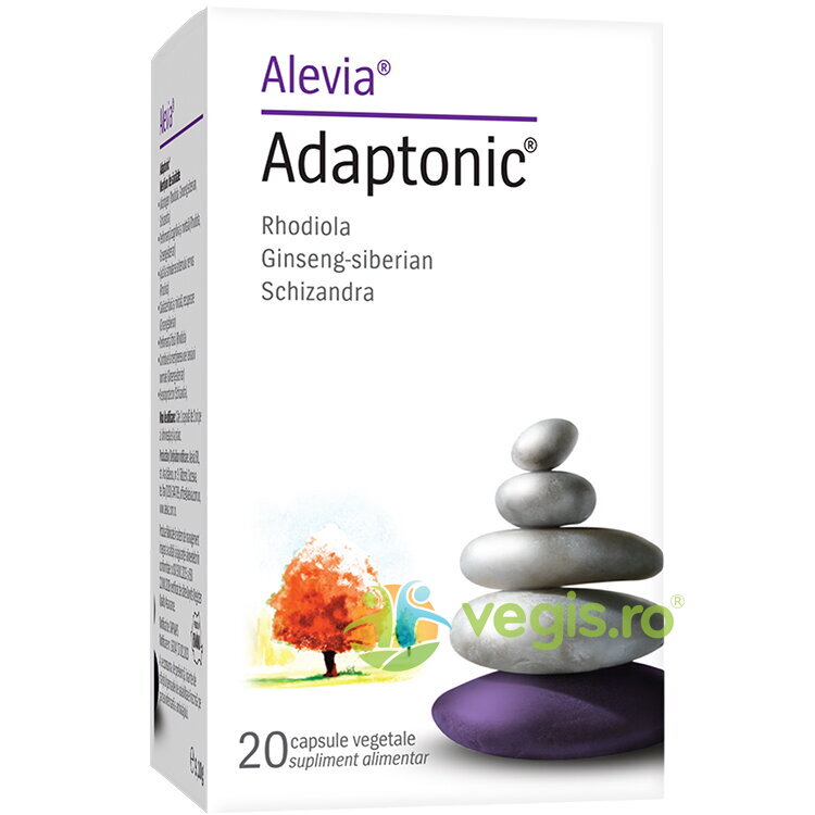 Adaptonic (Rhodiola, Ginseng Siberian, Schizandra) 20cps vegetale