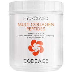 Colagen Hidrolizat din 5 Surse sub Forma de Peptide fara Aroma CodeAge 567g GNC