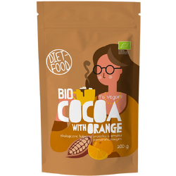 Cacao cu Aroma de Portocale Ecologica/Bio 200g DIET FOOD