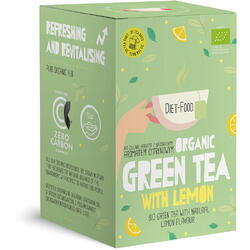 Ceai Verde cu Lamaie Ecologic/Bio 20dz DIET FOOD