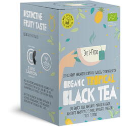 Ceai Negru cu Arome Tropicale Ecologic/Bio 20dz DIET FOOD