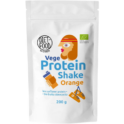 Shake Proteic cu Aroma de Portocale Ecologic/Bio 200g DIET FOOD