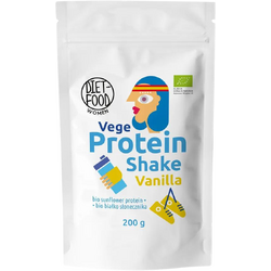 Shake Proteic cu Aroma de Vanilie Ecologic/Bio 200g DIET FOOD