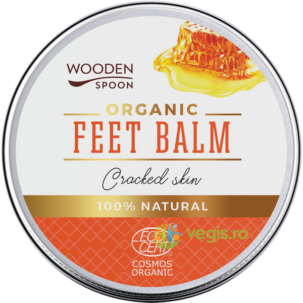 Balsam pentru Picioare (Piele Crapata) Bio 60ml, WOODEN SPOON, Picioare, 2, Vegis.ro