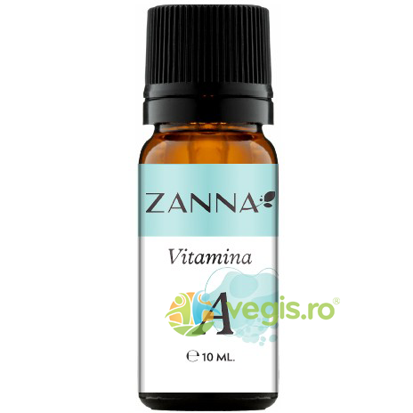 Vitamina A Ulei Cosmetic 10ml, ZANNA, Ingrediente Cosmetice Naturale, 1, Vegis.ro