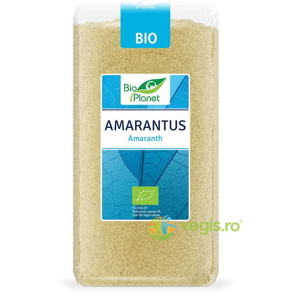 Amarant Ecologic/Bio 500g, BIO PLANET, Cereale boabe, 1, Vegis.ro