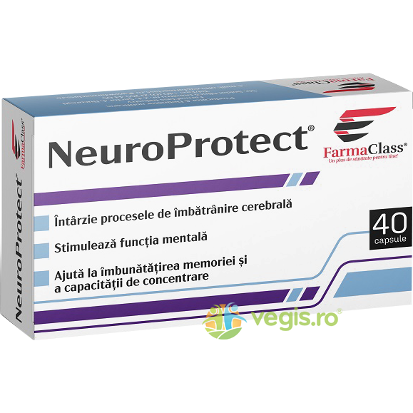 Neuro Protect 40cps, FARMACLASS, Capsule, Comprimate, 1, Vegis.ro