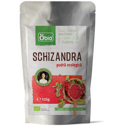 Schizandra Pulbere Raw Eco/Bio 125g OBIO