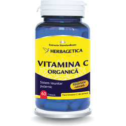 Vitamina C Organica 60cps HERBAGETICA