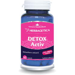 Detox Activ 60cps HERBAGETICA