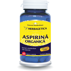 Aspirina Organica 60cps HERBAGETICA