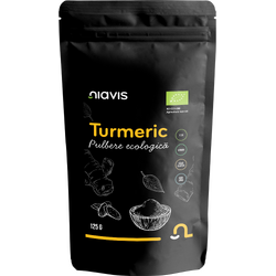 Turmeric (Curcuma) Pulbere Ecologica/Bio 125g NIAVIS