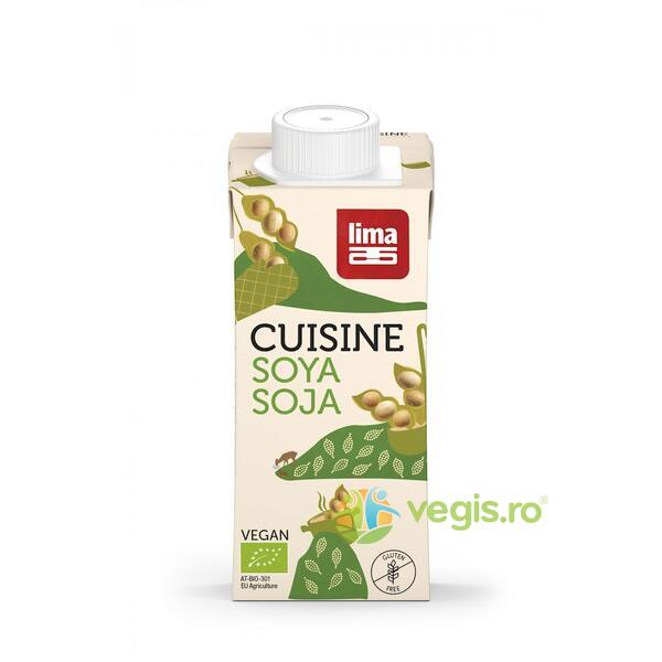 Crema de Soia pentru Gatit fara Gluten Ecologica/Bio 200ml, LIMA, Alimente BIO/ECO, 1, Vegis.ro