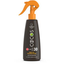 Emulsie Spray pentru Plaja cu Ulei de Cocos SPF30 200ml COSMETIC PLANT