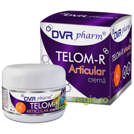 Telom-R Articular Crema 50ml, DVR PHARM, Unguente, Geluri Naturale, 1, Vegis.ro