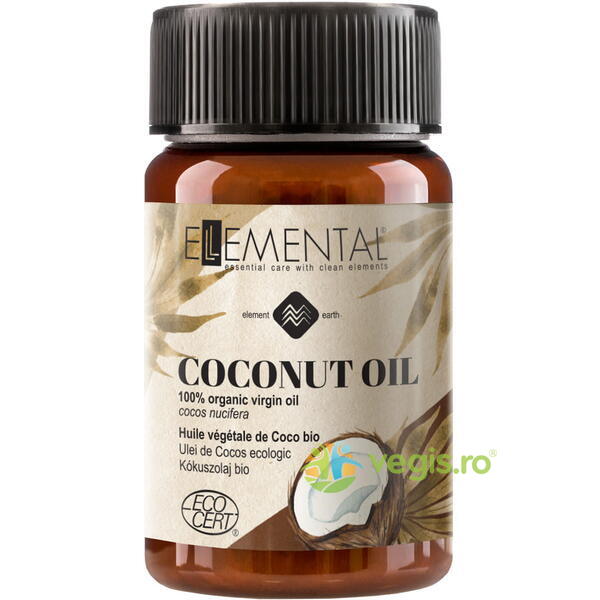 Ulei de Cocos Virgin Ecologic/Bio 100ml, MAYAM, Ingrediente Cosmetice Naturale, 1, Vegis.ro
