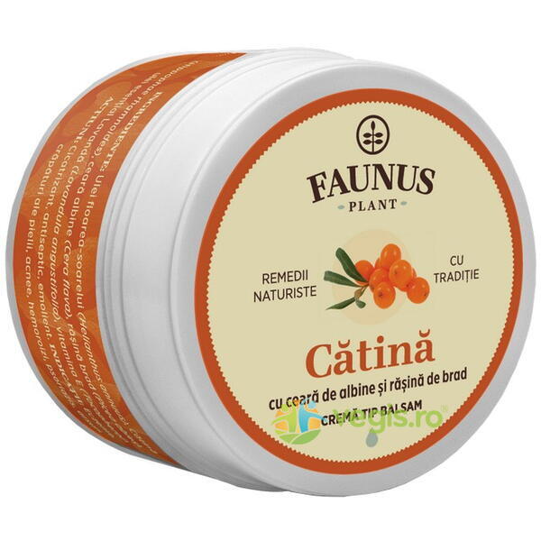 Crema Tip Balsam Catina 50ml, FAUNUS PLANT, Unguente, Geluri Naturale, 1, Vegis.ro