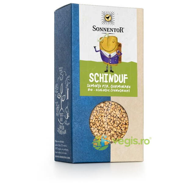 Seminte de Schinduf pentru Germinat Ecologice/Bio 120g, SONNENTOR, Seminte de cultivat/germinat, 1, Vegis.ro