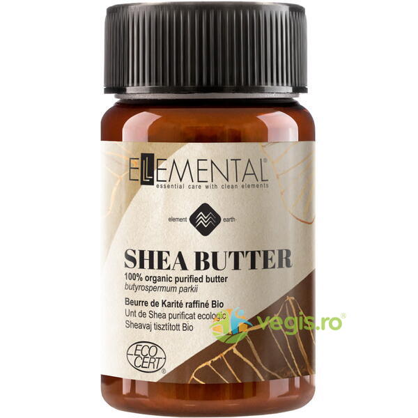 Unt de Shea Purificat Bio 100ml, MAYAM, Ingrediente Cosmetice Naturale, 1, Vegis.ro