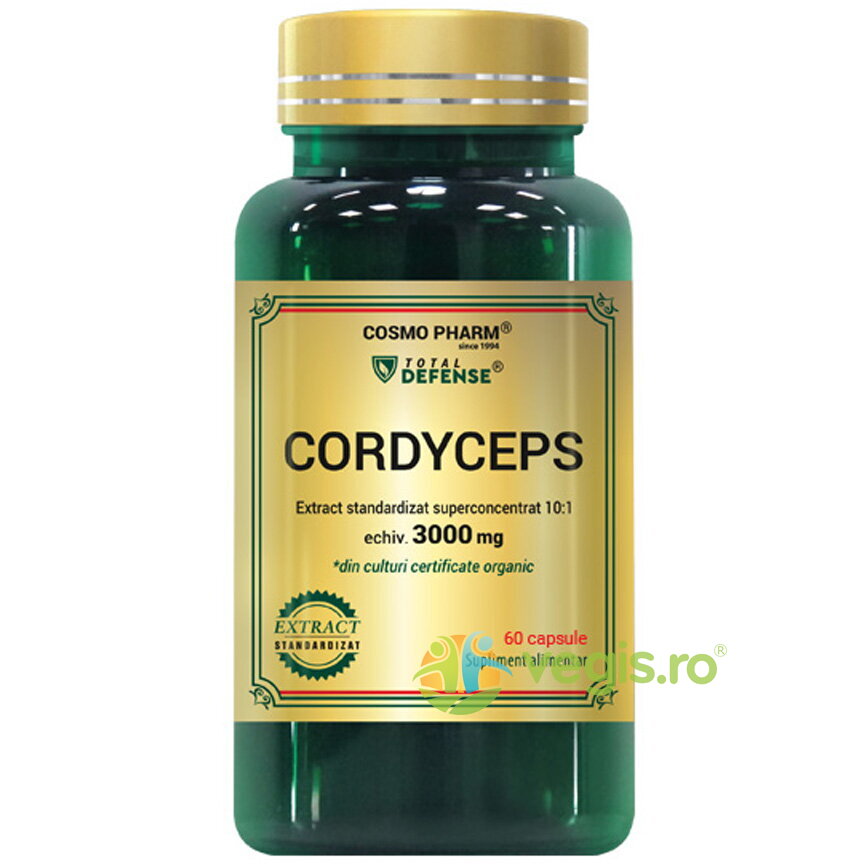 Cordyceps 3000mg Total Defense 60cps
