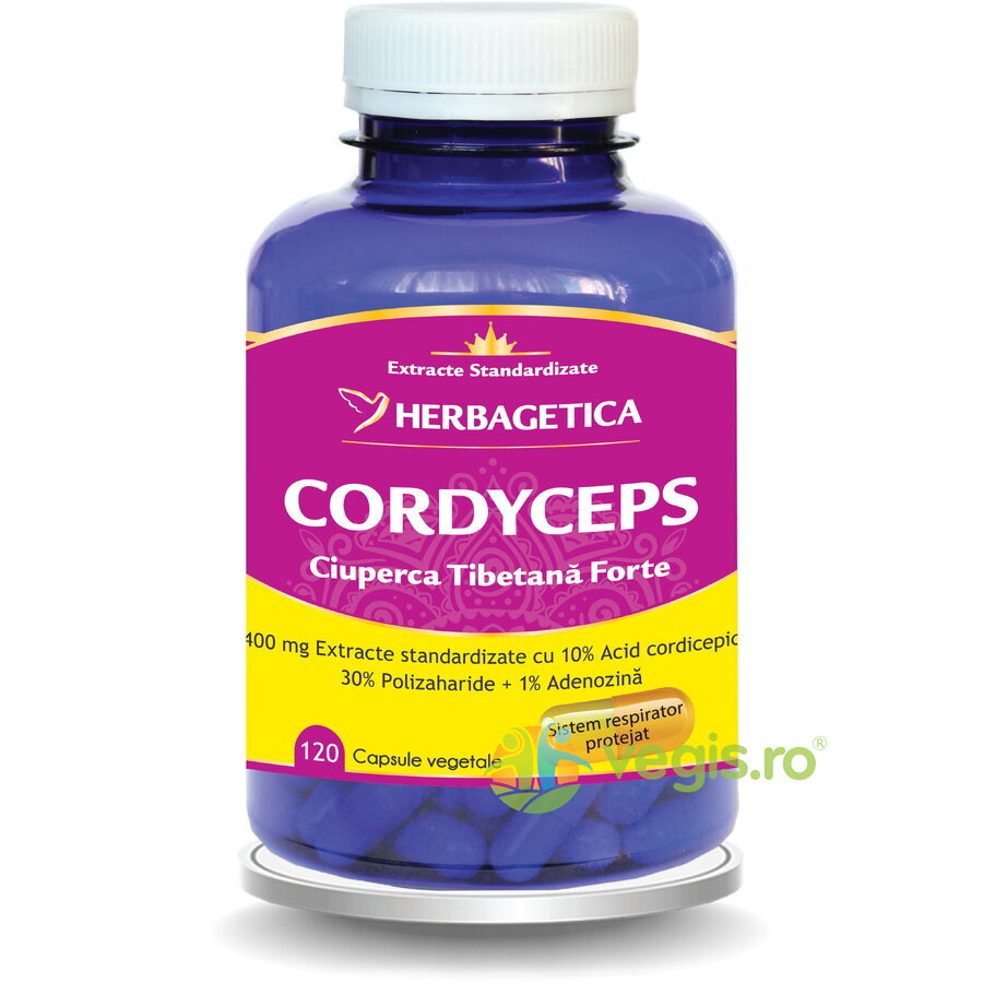Cordyceps - Ciuperca Tibetana Forte 120cps