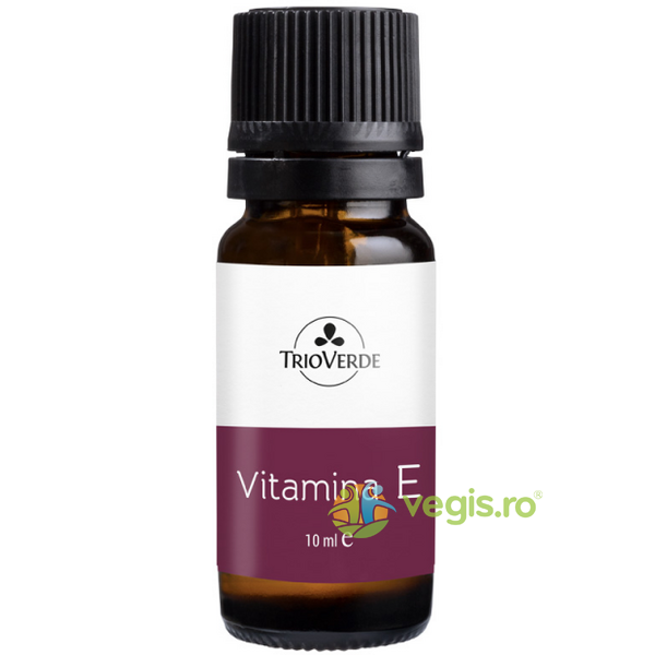 Vitamina E Naturala 10ml, TRIO VERDE, Ingrediente Cosmetice Naturale, 1, Vegis.ro