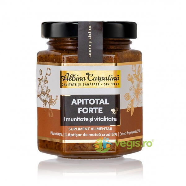 Apitotal Forte Imunitate si Vitalitate 200g, ALBINA CARPATINA, Produse Apicole Naturale, 1, Vegis.ro