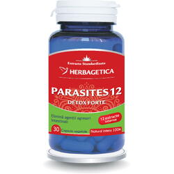 Parasites 12 Detox Forte 30cps HERBAGETICA