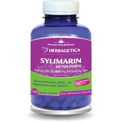 Sylimarin Detox Forte 120cps HERBAGETICA