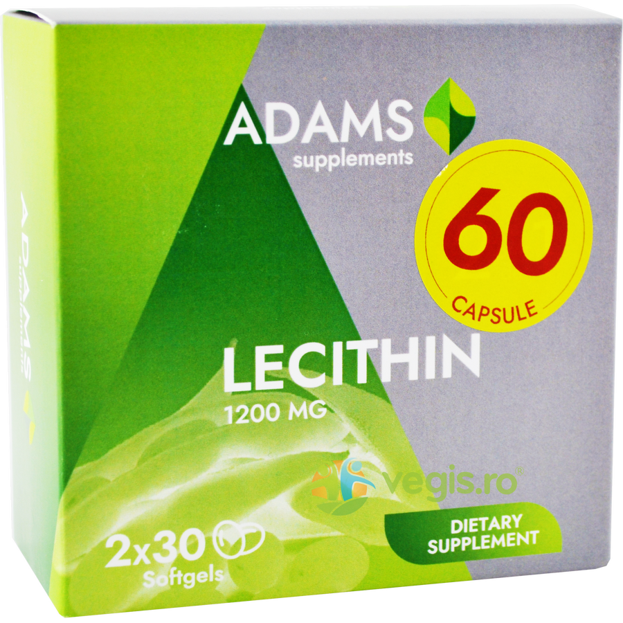 Pachet Lecitina 1200mg 30cps+30cps
