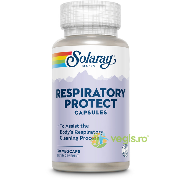 Respiratory Protect 30cps Secom,, SOLARAY, Capsule, Comprimate, 1, Vegis.ro