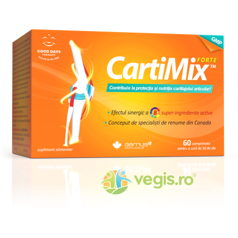 Cartimix Forte 60cpr Good Days Therapy,, BIOPOL, Capsule, Comprimate, 1, Vegis.ro