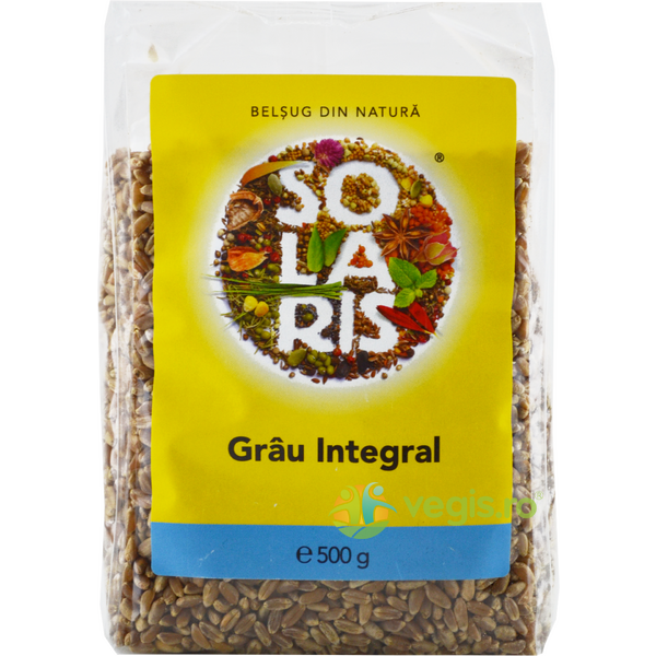 Grau Integral 500g, SOLARIS, Cereale boabe, 1, Vegis.ro