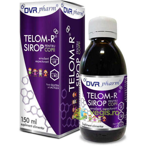 Telom-R Sirop pentru Copii 150ml, DVR PHARM, Siropuri, Sucuri naturale, 1, Vegis.ro