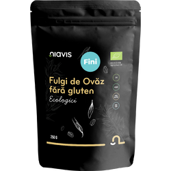 Fulgi de Ovaz Fini fara Gluten Ecologici/Bio 250g NIAVIS