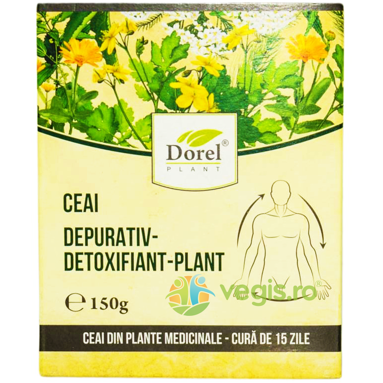 Ceai Depurativ Detoxifiant Plant 150g 150g Ceaiuri naturale