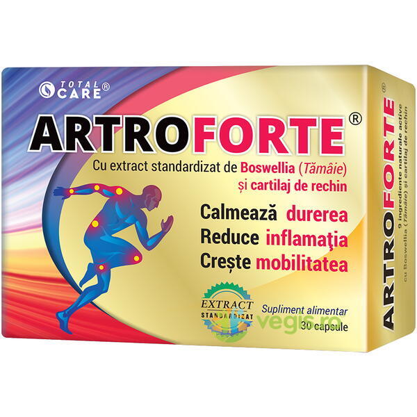 ArtroForte 30cps, COSMOPHARM, Capsule, Comprimate, 1, Vegis.ro