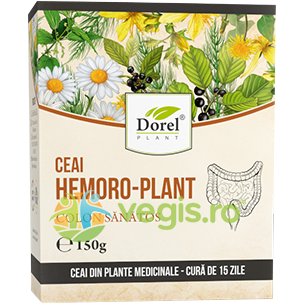 Ceai Hemoro-Plant (Colon Sanatos) 150g, DOREL PLANT, Ceaiuri vrac, 1, Vegis.ro