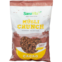 Musli Crunch Cacao 500g SANOVITA