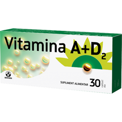 Vitamina A+D2 30cps moi BIOFARM