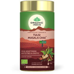 Ceai Tulsi Masala Ecologic/Bio 100g ORGANIC INDIA