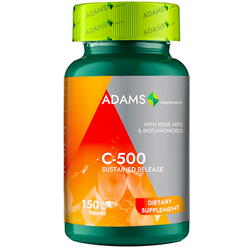 Vitamina C 500mg Macese 150tb ADAMS VISION