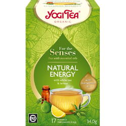 Ceai cu Ulei Esential Natural Energy - For the Senses Ecologic/Bio 17dz YOGI TEA