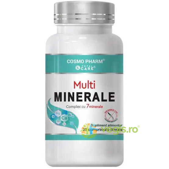 Multiminerale 30cpr, COSMOPHARM, Vitamine, Minerale & Multivitamine, 1, Vegis.ro