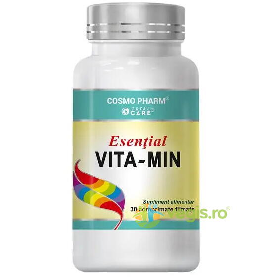 Esential Vita-Min 30tb, COSMOPHARM, Capsule, Comprimate, 1, Vegis.ro