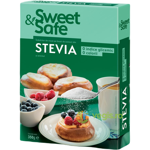 Indulcitor Natural Sweet&Safe 350g, SLY NUTRITIA, Indulcitori naturali, 1, Vegis.ro