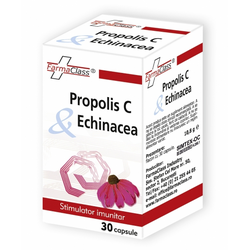 Propolis C si Echinacea 30cps FARMACLASS