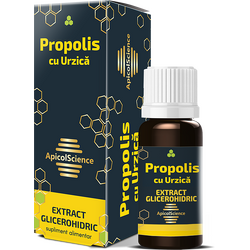 Propolis cu Urzica Extract Glicerohidric 30ml APICOLSCIENCE