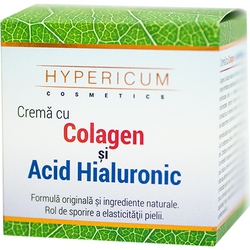 Crema cu Colagen si Acid Hyaluronic 40ml HYPERICUM
